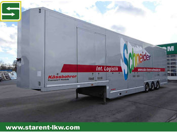 Autotransporter semi-trailer Kässbohrer Ecotrans CVT Fahrzeugtransporter geschlossen: picture 1