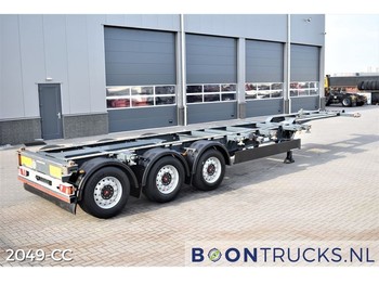 Container transporter/ Swap body semi-trailer Kögel PORT 40 SIMPLEX 20 | 2x20-30-40ft HC * LIFT AXLE * SAF/DISC: picture 1