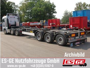 New Container transporter/ Swap body semi-trailer Kögel Port 40 simplex, pneumatischer Heckausschub: picture 1