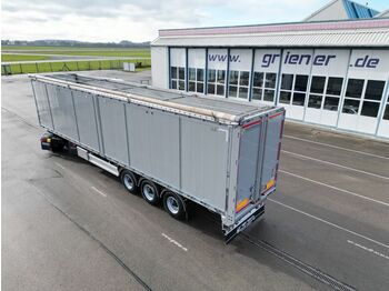 Walking floor semi-trailer Kraker CF-Z / 10 mm / 89 m³ / seitliche türen FALTWAND: picture 1
