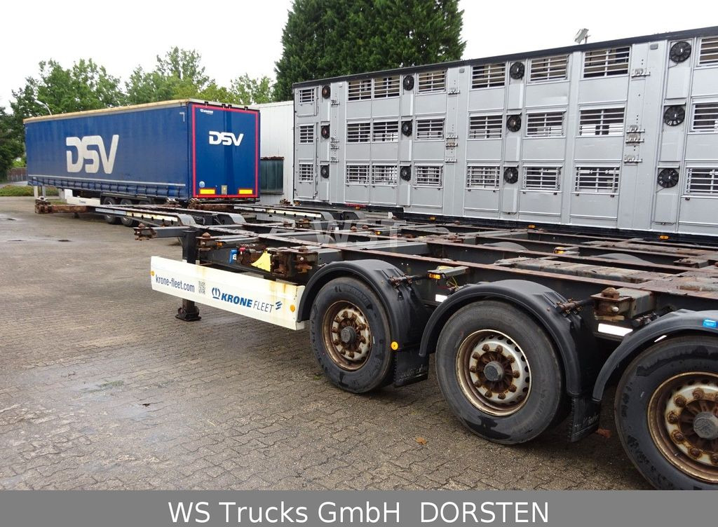 Container transporter/ Swap body semi-trailer Krone 5 x Containerchassice 20, 30 , 40 ,ft BPW: picture 13
