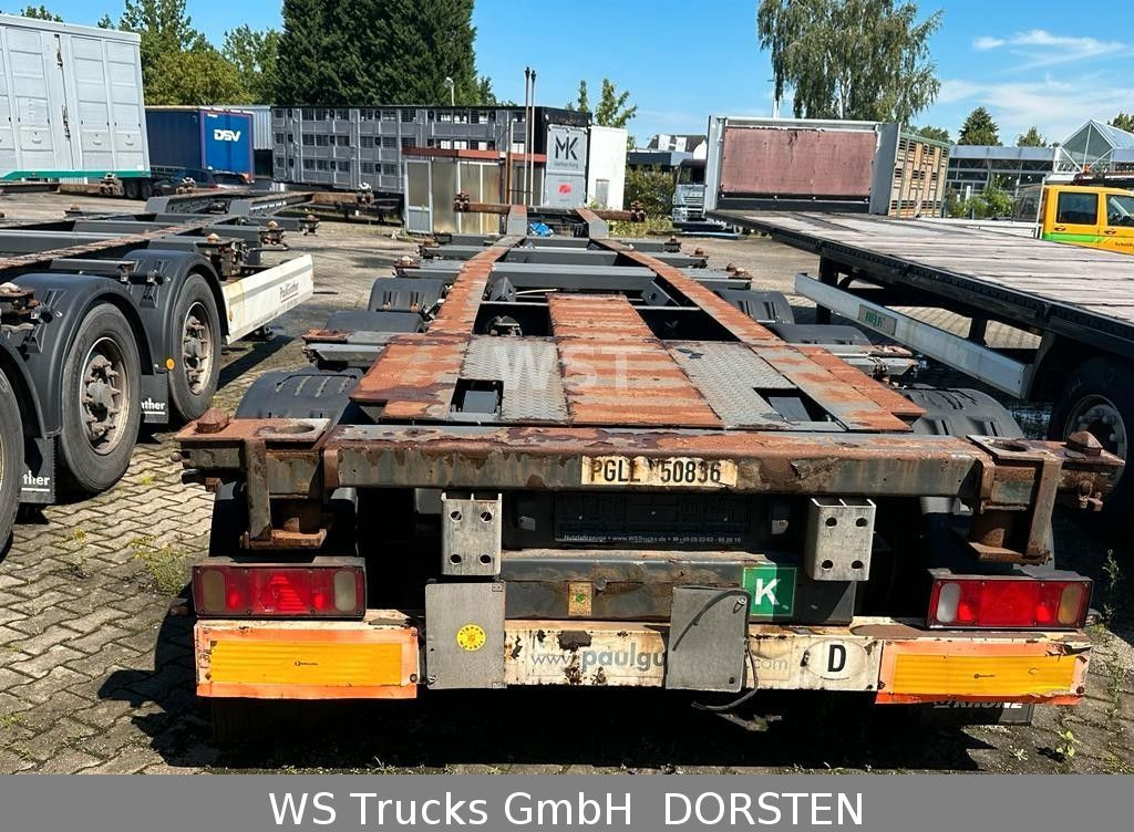 Container transporter/ Swap body semi-trailer Krone 5 x Containerchassice 20, 30 , 40 ,ft BPW: picture 6