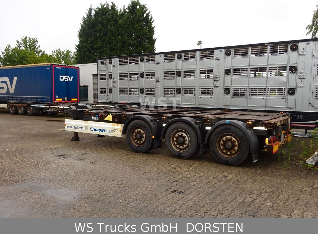 Container transporter/ Swap body semi-trailer Krone 5 x Containerchassice 20, 30 , 40 ,ft BPW: picture 12