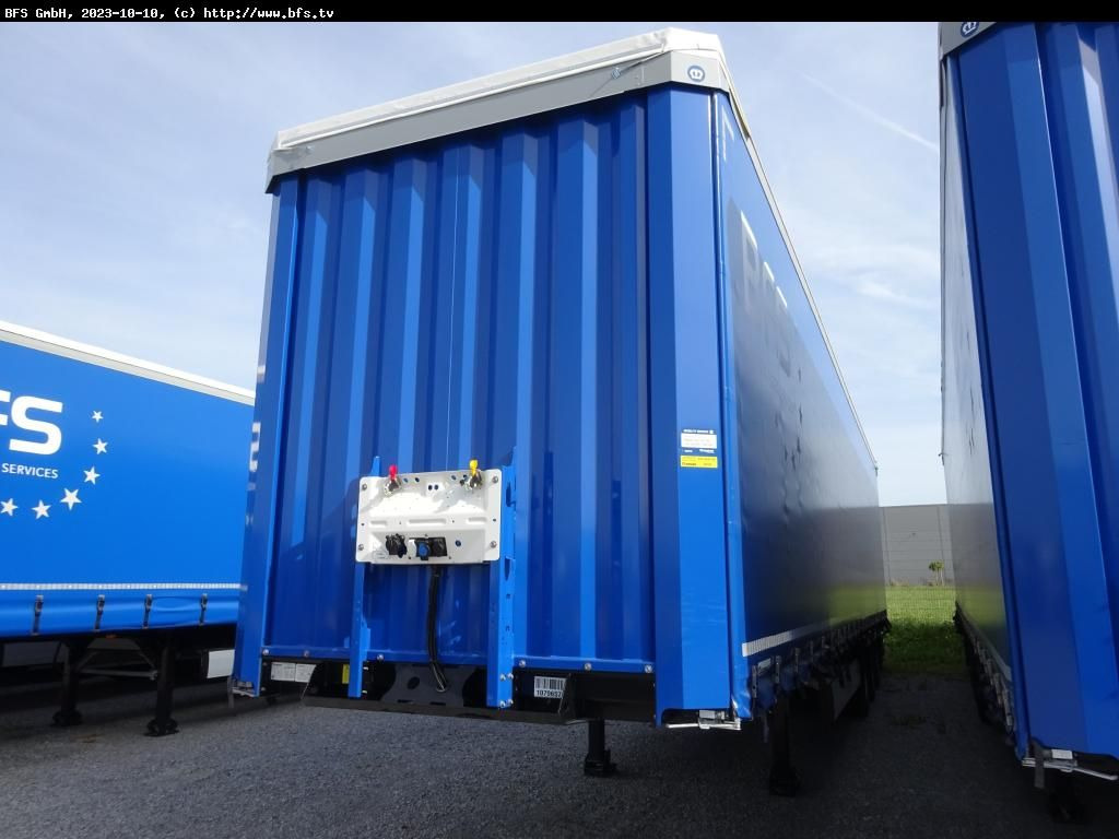 Curtainsider semi-trailer Krone Sattelauflieger SDP 27 eLG50-CS Mega 1 Liftachse: picture 2