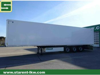 Closed box semi-trailer Krone Trockenfrachtkoffer, Doppelstock, Liftachse: picture 1