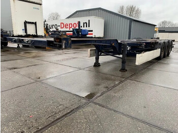 Container transporter/ Swap body semi-trailer Krone containerchassis 20-40-45 ft SDC 27: picture 1