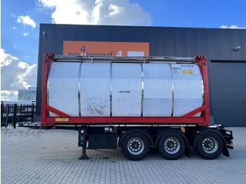 Tank semi-trailer LAG 20FT ADR (EX/II, EX/III, FL, AT) CHASSIS + 20FT TANKCONTAINER 24.900L/2-COMP.: picture 1