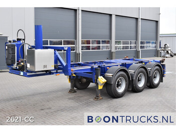 Container transporter/ Swap body semi-trailer LAG O-3-CC | 20ft TIPPING CHASSIS * 24v SELF SUPPORT * DISC BRAKES: picture 1