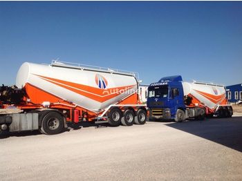 New Tank semi-trailer for transportation of cement LIDER 2022 MODEL NEW CEMENT TANKER: picture 1