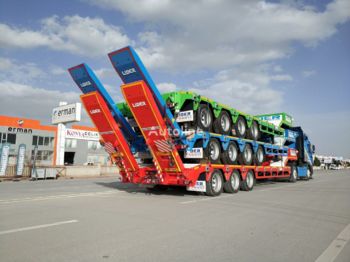 New Low loader semi-trailer LIDER 2022 NEW from manufacturer READY IN STOCK [ Copy ]: picture 1