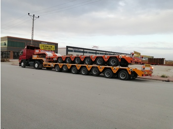 New Low loader semi-trailer for transportation of heavy machinery LIDER 2022 YEAR NEW MODELS containeer flatbes semi TRAILER FOR SALE (M [ Copy ]: picture 1
