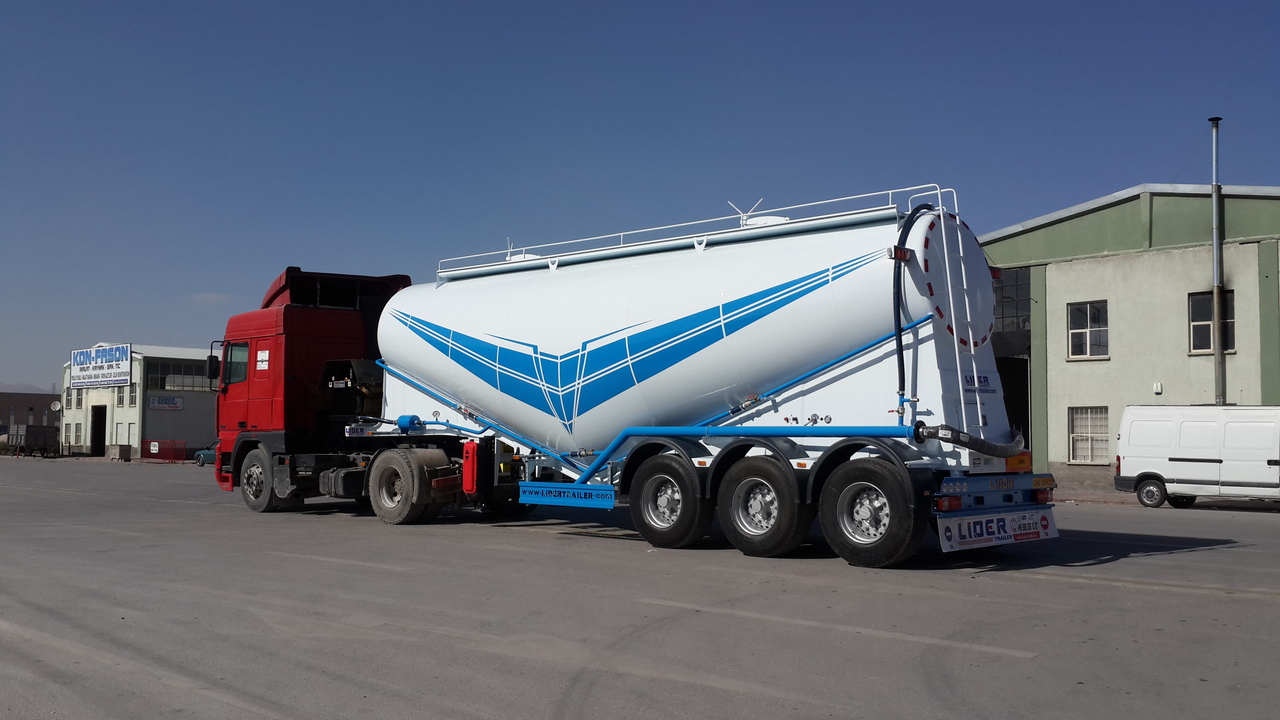 New Tank semi-trailer for transportation of cement LIDER 2023 MODEL NEW CEMENT TANKER: picture 11