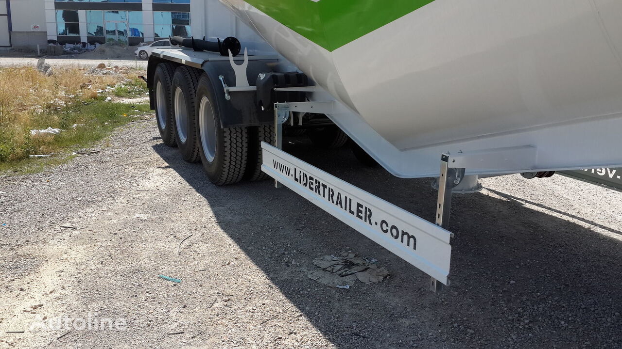 New Tank semi-trailer for transportation of cement LIDER 2023 NEW 80 TONS CAPACITY FROM MANUFACTURER READY IN STOCK: picture 12