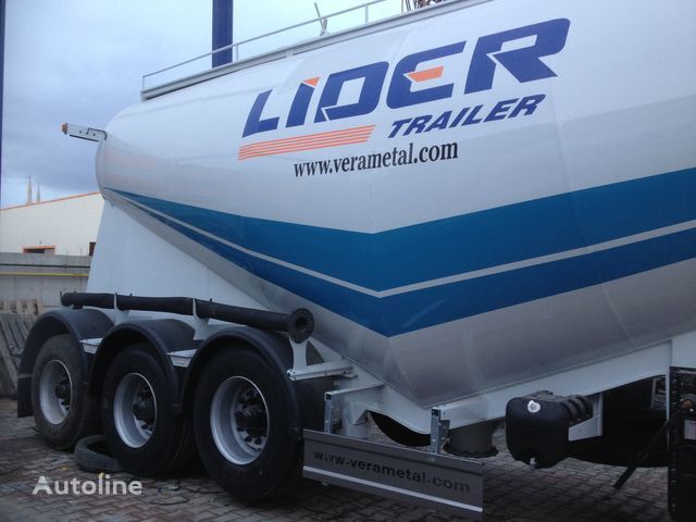 New Tank semi-trailer for transportation of cement LIDER 2023 NEW (FROM MANUFACTURER FACTORY SALE: picture 2