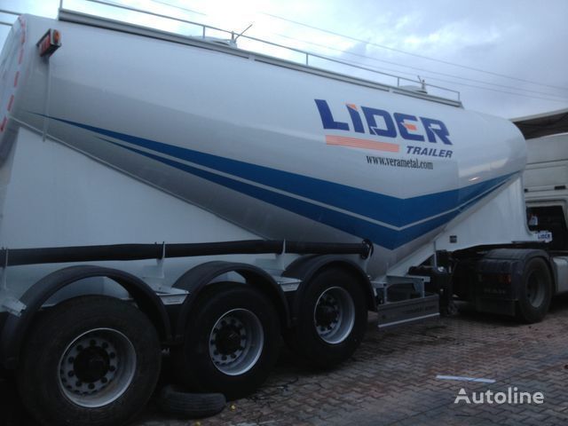 New Tank semi-trailer for transportation of cement LIDER 2023 NEW (FROM MANUFACTURER FACTORY SALE: picture 4