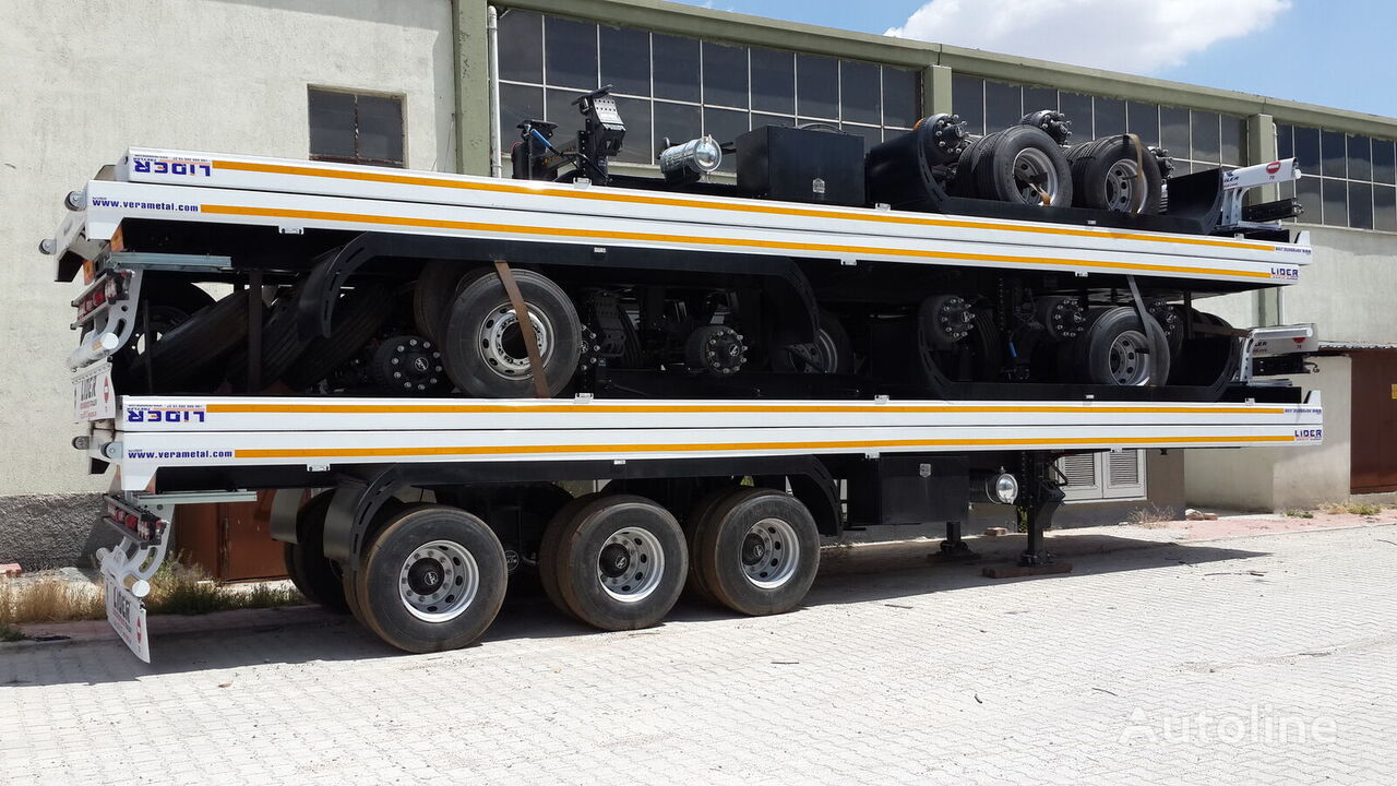 New Container transporter/ Swap body semi-trailer LIDER 2024 MODEL NEW DIRECTLY FROM MANUFACTURER FACTORY AVAILABLE READY: picture 2