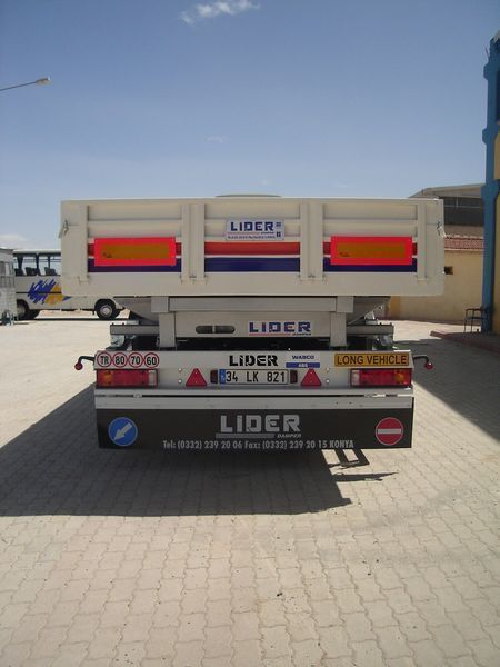 New Tipper semi-trailer LIDER 2024 MODEL NEW FROM MANUFACTURER COMPANY: picture 9