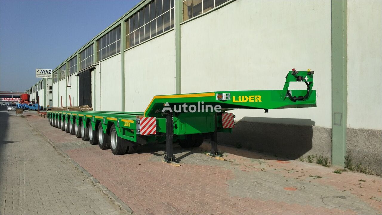 New Low loader semi-trailer LIDER 2024 Model 200 TONS CAPACITY New Productions Directly From Manufacture: picture 7