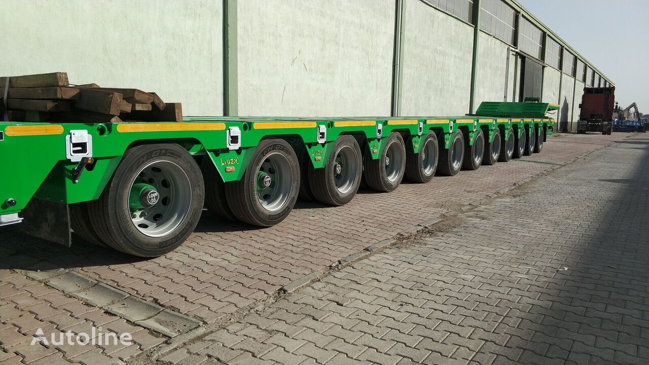 New Low loader semi-trailer LIDER 2024 Model 200 TONS CAPACITY New Productions Directly From Manufacture: picture 4