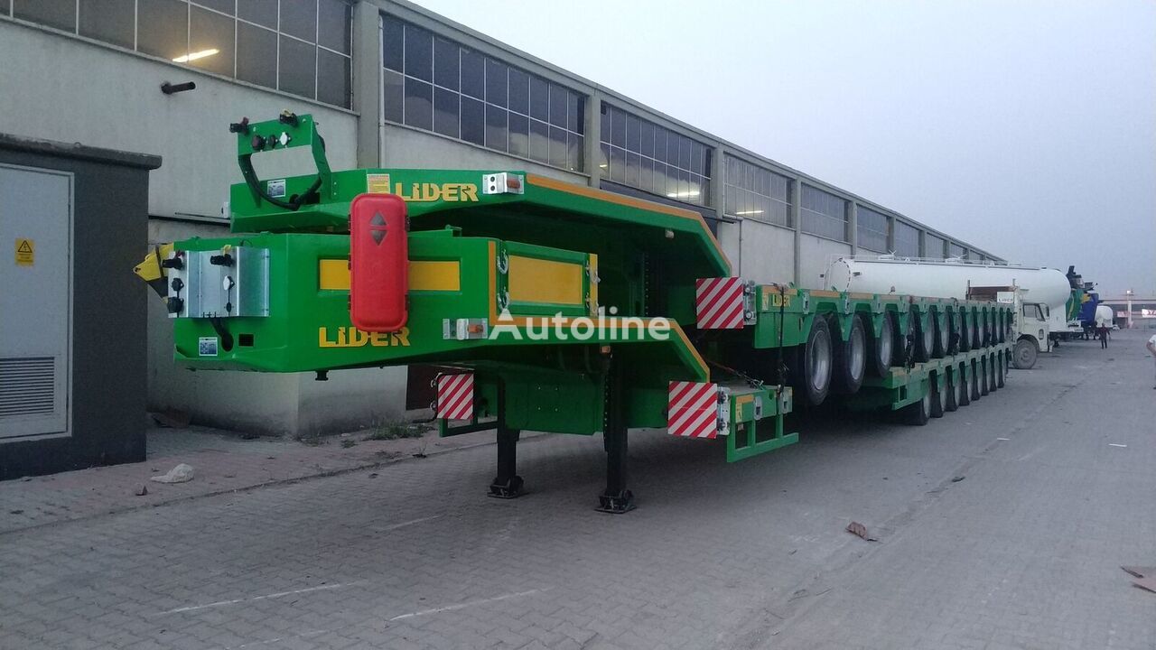 New Low loader semi-trailer LIDER 2024 Model 200 TONS CAPACITY New Productions Directly From Manufacture: picture 12