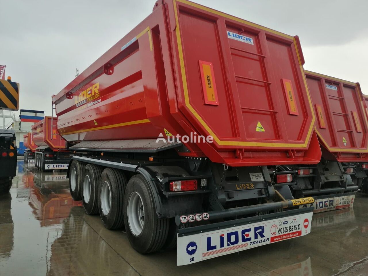 New Tipper semi-trailer LIDER 2024 NEW DIRECTLY FROM MANUFACTURER STOCKS READY IN STOCKS [ Copy ] [ Copy ]: picture 6