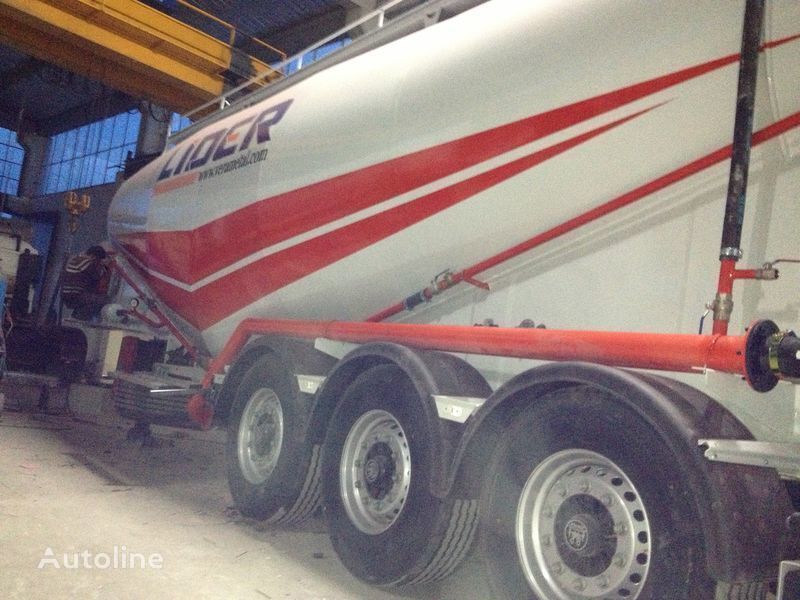 New Tank semi-trailer for transportation of cement LIDER 2024 YEAR NEW BULK CEMENT manufacturer co.: picture 15