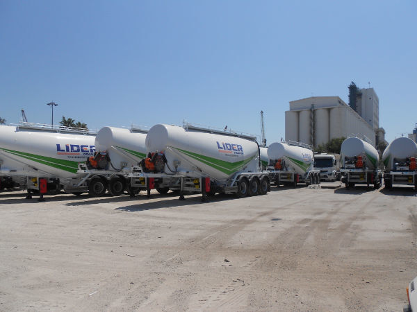 New Tank semi-trailer for transportation of cement LIDER 2024 YEAR NEW BULK CEMENT manufacturer co.: picture 8