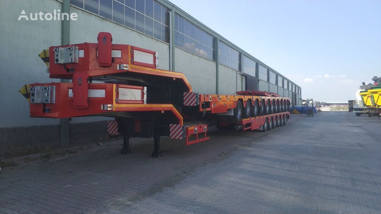 New Low loader semi-trailer LIDER 2024 model 150 Tons capacity Lowbed semi trailer: picture 9