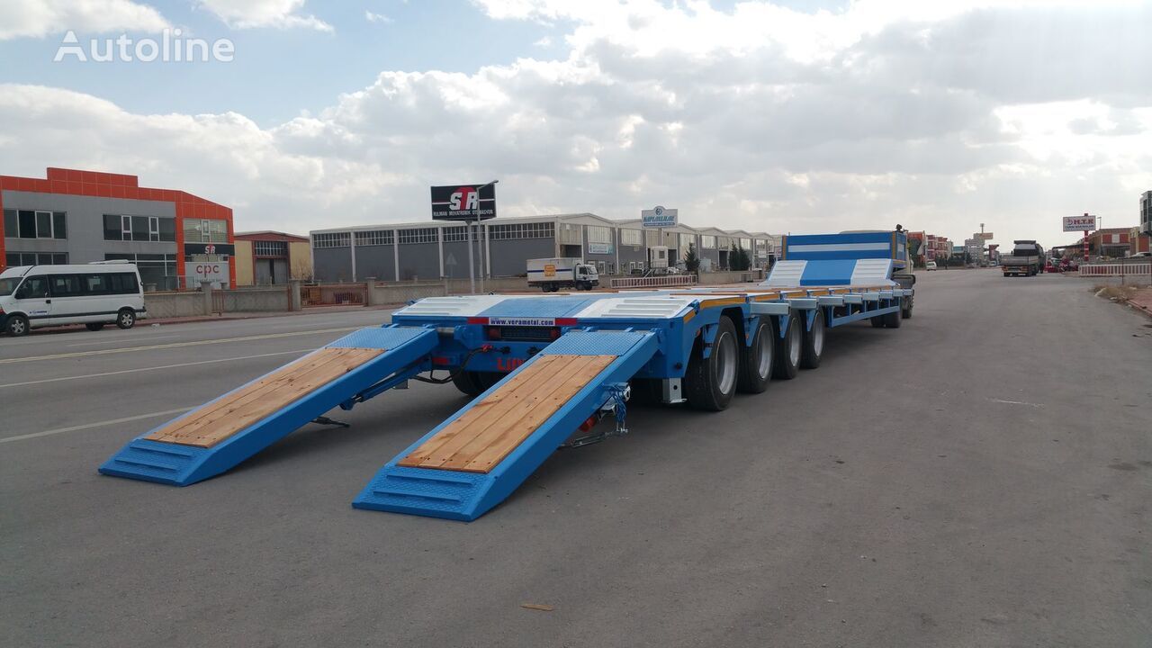 New Low loader semi-trailer for transportation of heavy machinery LIDER 2024  model new directly from manufacturer company available stock: picture 7