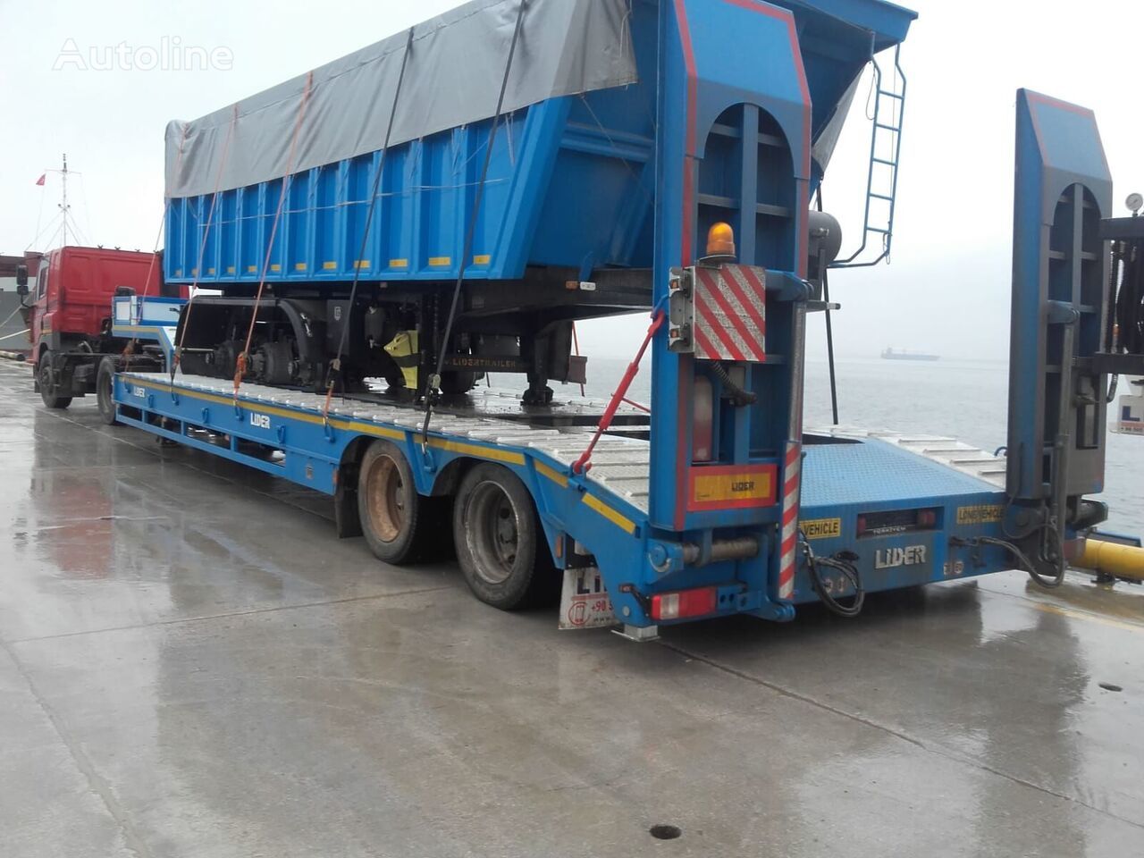 New Low loader semi-trailer LIDER 2024 model new from MANUFACTURER COMPANY Ready in stock: picture 13