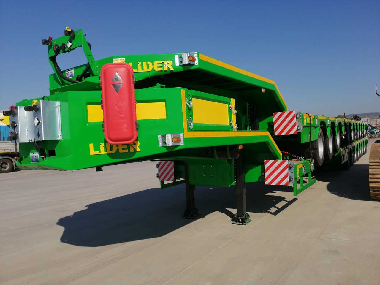 New Low loader semi-trailer LIDER LIDER NEW 2023 MODEL Lowbed: picture 10