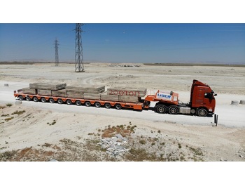 New Low loader semi-trailer for transportation of heavy machinery LIDER LIDER NEW 2024 MODEL Lowbed: picture 4