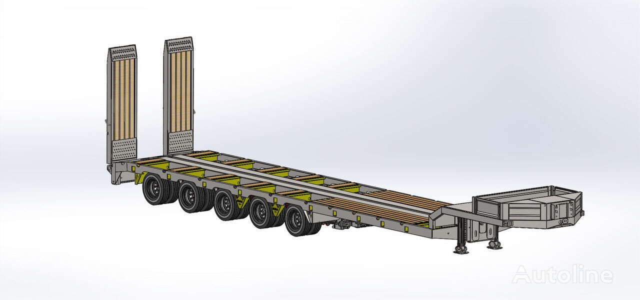 New Low loader semi-trailer LIDER NEW 2024 MODELS YEAR LIDER TRAILER: picture 12
