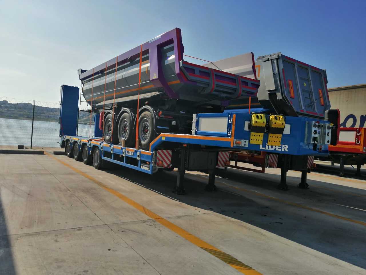 New Low loader semi-trailer LIDER NEW 2024 MODELS YEAR LIDER TRAILER: picture 11