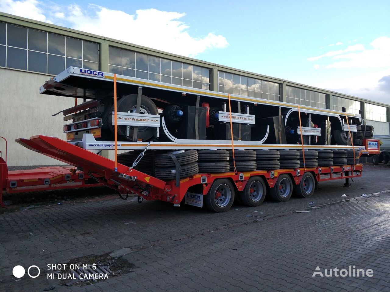 New Container transporter/ Swap body semi-trailer for transportation of containers LIDER NEW 2024 MODELS YEAR (MANUFACTURER COMPANY LIDER TRAILER: picture 9
