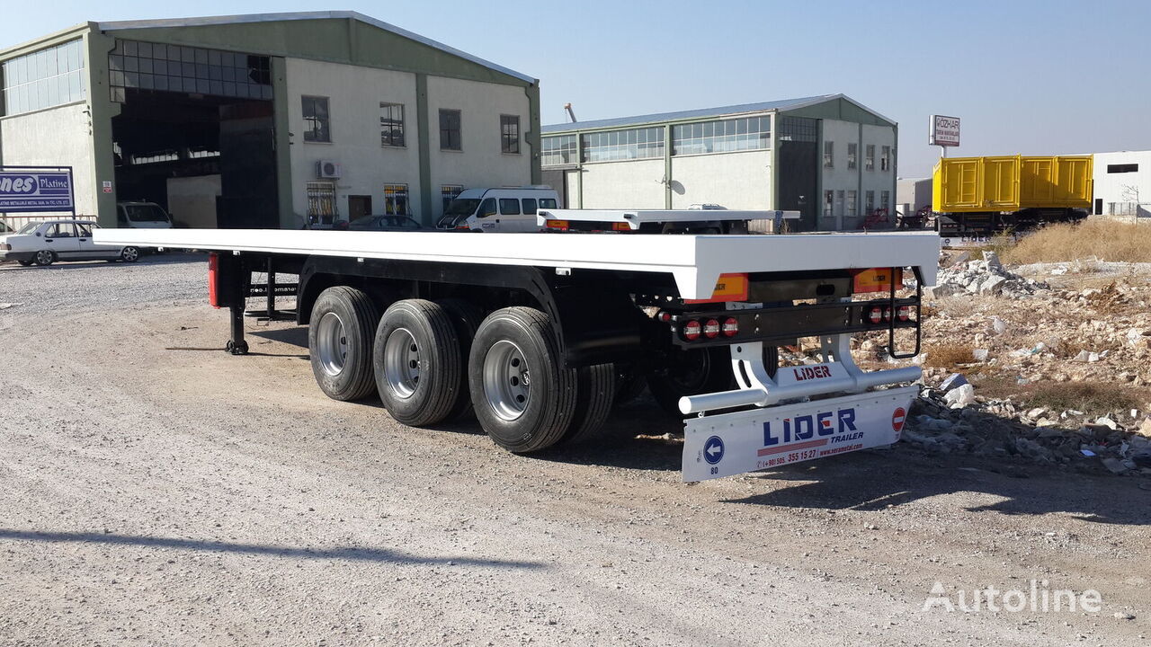 New Container transporter/ Swap body semi-trailer for transportation of containers LIDER NEW 2024 MODELS YEAR (MANUFACTURER COMPANY LIDER TRAILER: picture 14