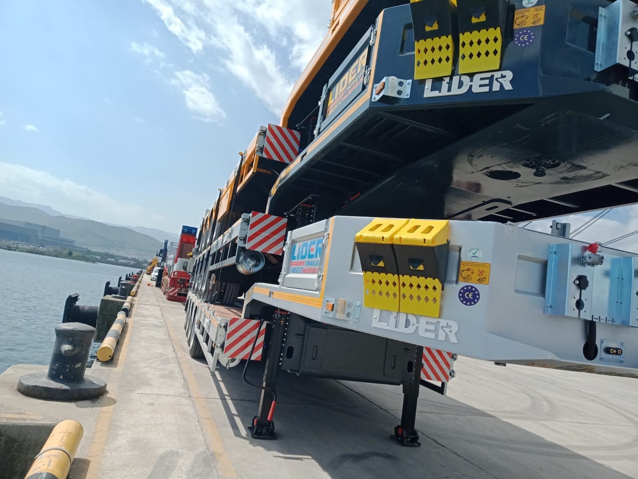 New Low loader semi-trailer LIDER TRAILER  -ENES GROUP NEW remorque surbaissée 2024 YEAR (MANUFACTURER COMPANY): picture 7