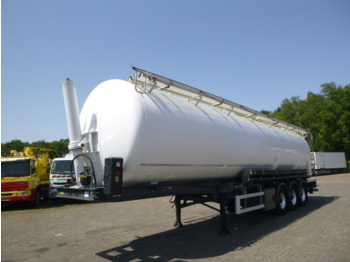 Tank semi-trailer for transportation of flour L.A.G. Powder tank alu 63 m3 (tipping): picture 1