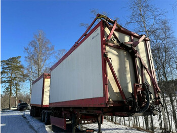 Closed box semi-trailer Lecitrailer CO2S Link with trailer: picture 1