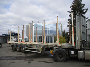 ZASŁAW D-651A - Log semi-trailer