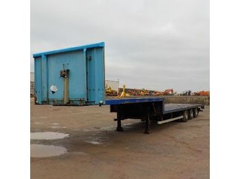 2005 SDC Tri Axle Step Frame Trailer - Low loader semi-trailer