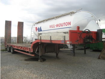 ASCA Machine carrier semi trailer - Low loader semi-trailer