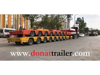 DONAT 8 axle Heavy Duty Extendable Lowbed - Low loader semi-trailer