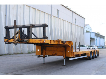 Low loader semi-trailer Doll Vario S3H ausziehbar gelenkte Achsen