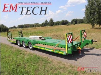 EMTECH 3.PLN-S - 3 osiowa przyczepa do przewozu maszyn - Low loader semi-trailer