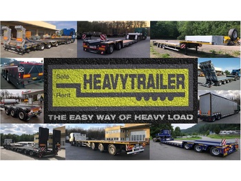 Low loader semi-trailer FAYMONVILLE 5-Achs-Tele-Semi mit Halbachsen "Twinaxle" und hydr. Rampen