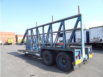 GHEYSEN&VERPOORT speciaal heavy duty platform, semi dieplader, - Low loader semi-trailer