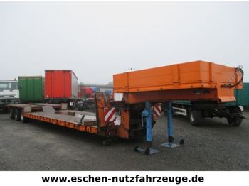 Kamag Tiefbett, Lenkachsen, verbreiterbar  - Low loader semi-trailer