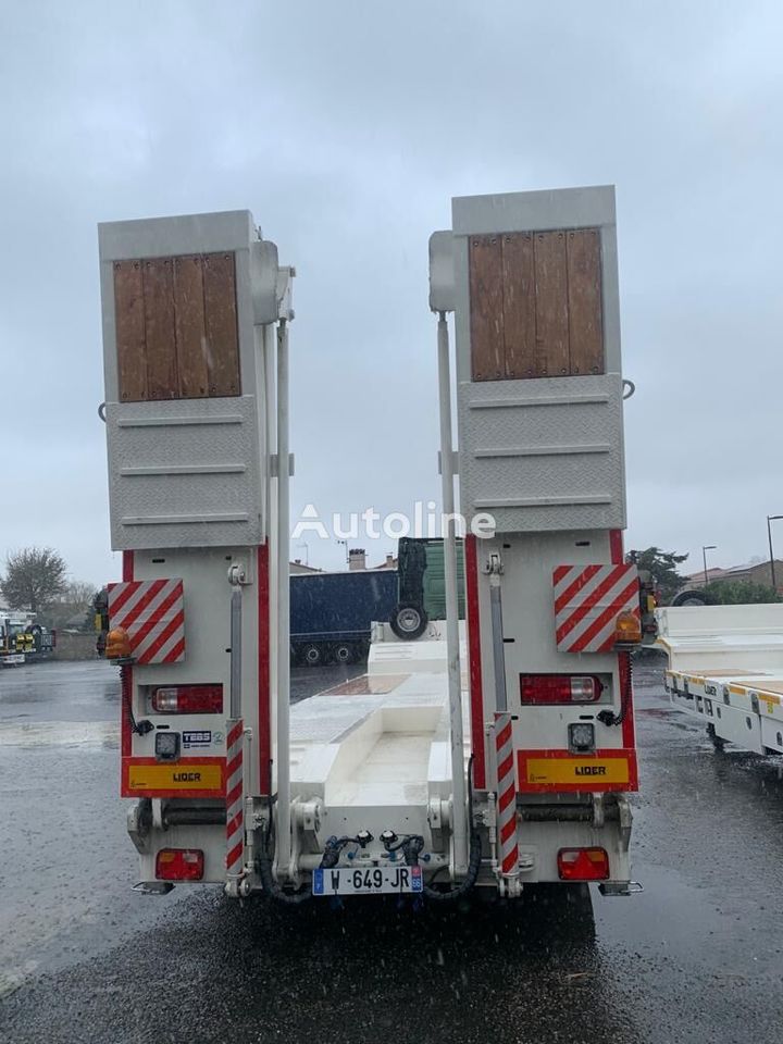 Low loader semi-trailer LIDER 2022 YEAR NEW LOWBED TRAILER FOR SALE (MANUFACTURER COMPANY): picture 8
