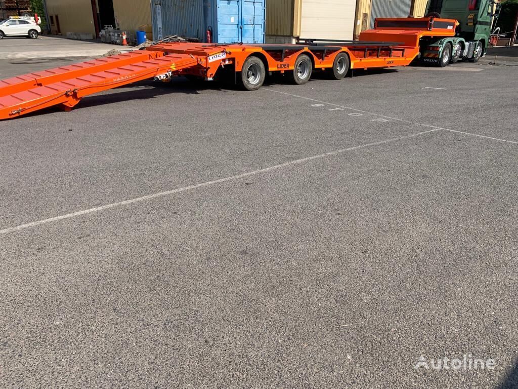 Low loader semi-trailer LIDER 2022 YEAR NEW LOWBED TRAILER FOR SALE (MANUFACTURER COMPANY): picture 2